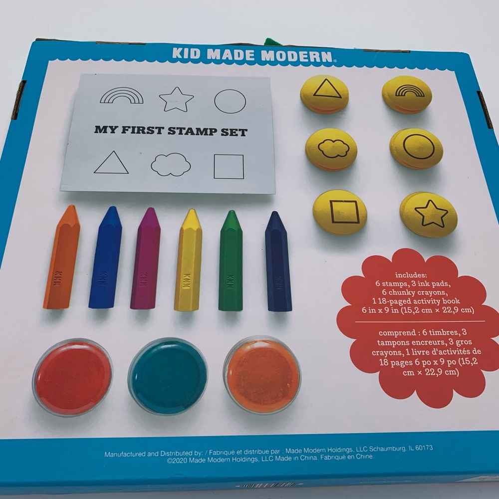 Kid Made Modern Stamp Set BNIB
